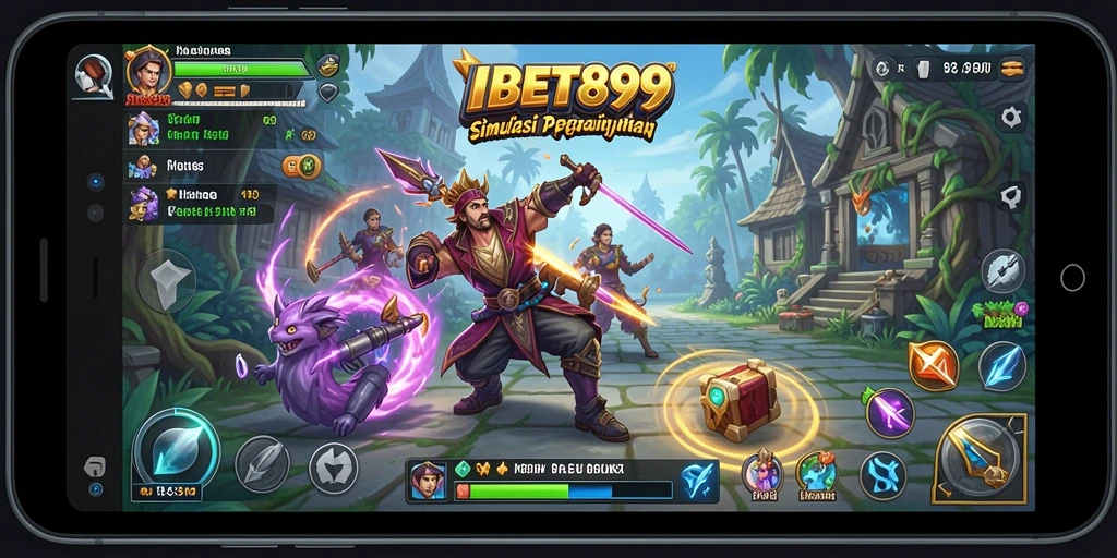 Tampilan gameplay IBET899 yang menarik dan realistis.